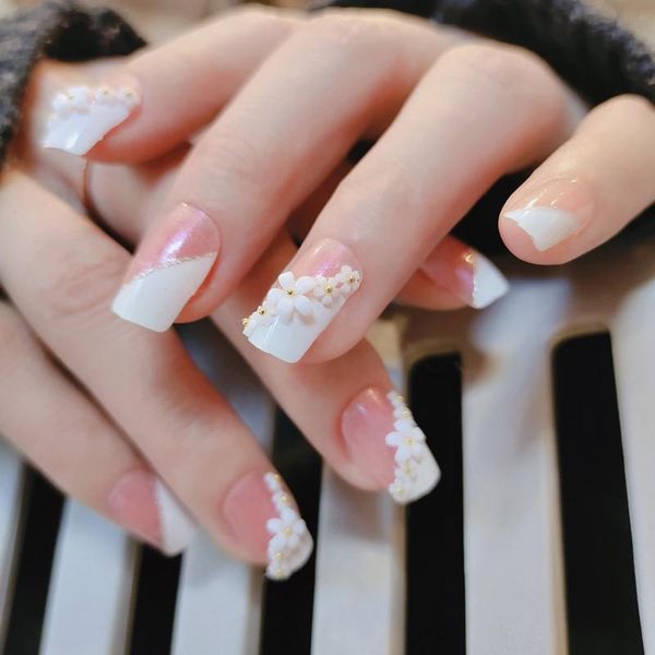 false nails 24pcs flower printed patch square head glue type mid length paragraph fashion removable manicure, Red;gold
false nails 24pcs flower printed patch square head glue type mid length paragraph fashion removable manicure, Red;gold
