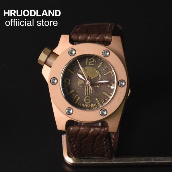 wristwatches hruodland 45mm big bronze vintage mechanical men watches sapphire crystal luminous brown leather strap automatic for, Slivery;brown
wristwatches hruodland 45mm big bronze vintage mechanical men watches sapphire crystal luminous brown leather strap automatic for, Slivery;brown