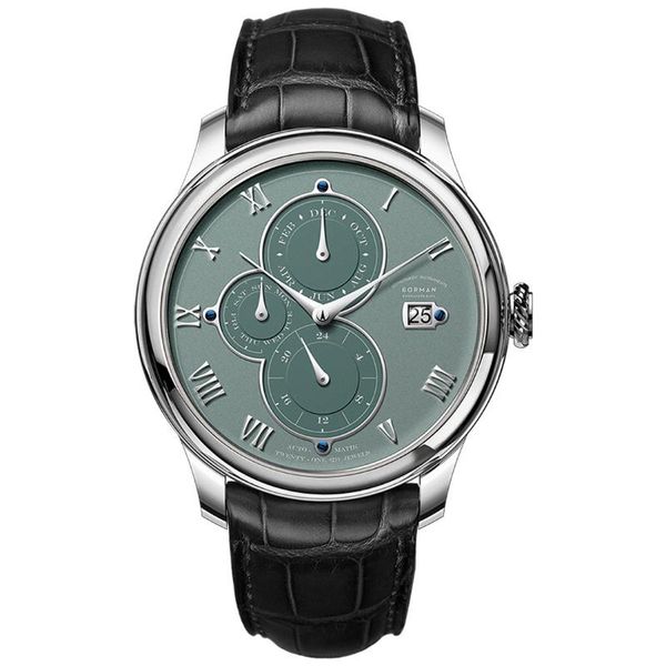 wristwatches borman mens automatic watches luxury male watch self wind mechanical waterproof sapphire crystal week date 24 hours, Slivery;brown
wristwatches borman mens automatic watches luxury male watch self wind mechanical waterproof sapphire crystal week date 24 hours, Slivery;brown