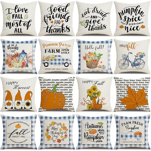 cushion/decorative pillow 2022 autumn thanksgiving pumpkin cushion cover 45x45cm home decorative letter printed case for car bed
cushion/decorative pillow 2022 autumn thanksgiving pumpkin cushion cover 45x45cm home decorative letter printed case for car bed