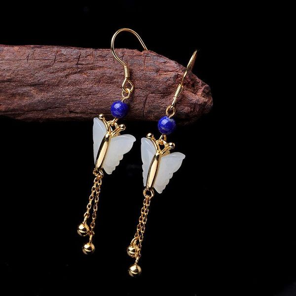 bracelet, earrings & necklace jewelry 925 silver gold plated butterfly natural jade stone for women with lapis wholesale lots bulk, Black
bracelet, earrings & necklace jewelry 925 silver gold plated butterfly natural jade stone for women with lapis wholesale lots bulk, Black