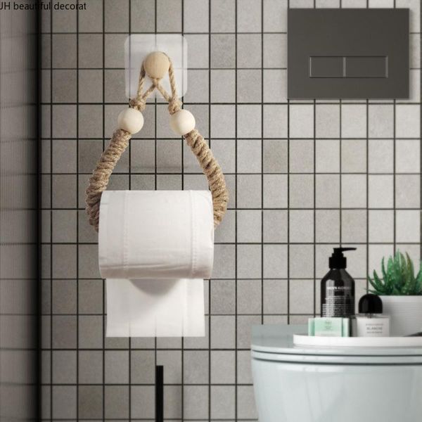 toilet paper holders creative hand-woven roll holder rope tissue punch-box bathroom accessories
toilet paper holders creative hand-woven roll holder rope tissue punch-box bathroom accessories