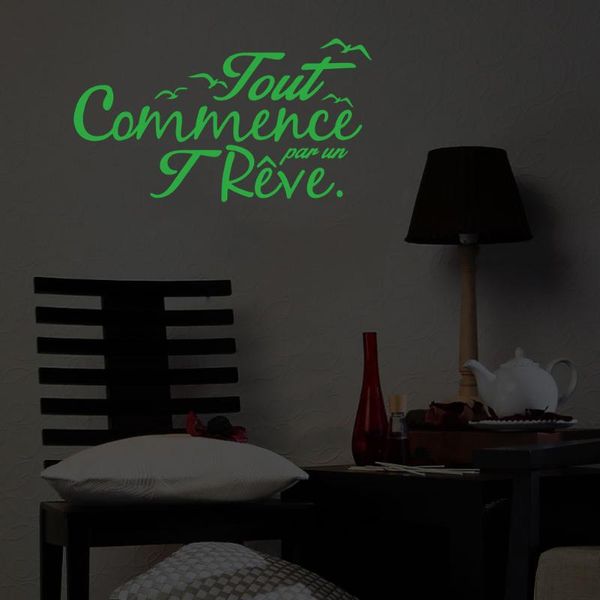 wall stickers glow in the dark sticker french quote everything starts with a dream declr for bedroom living room
wall stickers glow in the dark sticker french quote everything starts with a dream declr for bedroom living room