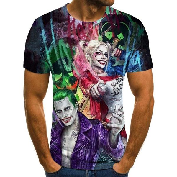 men's t-shirts summer style 3d printing graphic t-shirt hip-hop casual men and women short-sleeved fashion street harajuku top, White;black
men's t-shirts summer style 3d printing graphic t-shirt hip-hop casual men and women short-sleeved fashion street harajuku top, White;black