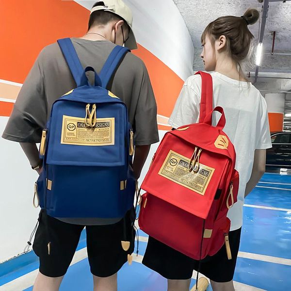backpack men's korean version yuansu ulzzang fashion trend junior high school students schoolbag women's bags
backpack men's korean version yuansu ulzzang fashion trend junior high school students schoolbag women's bags