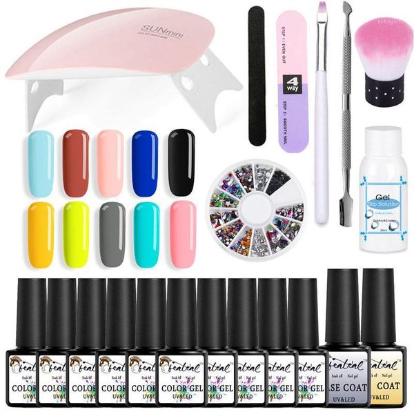color nail art gel polish varnish extension kit with 6w mini led uv lamp for manicure set acrylic tools1, Red;pink
color nail art gel polish varnish extension kit with 6w mini led uv lamp for manicure set acrylic tools1, Red;pink