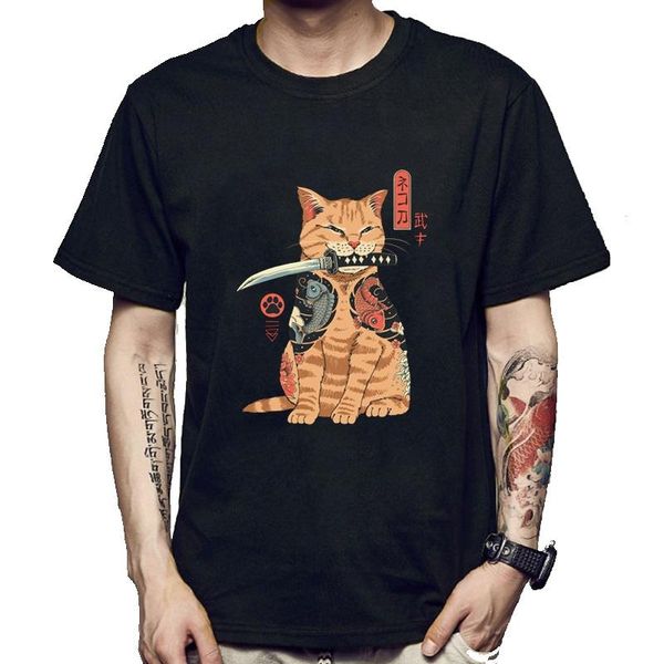 men's t-shirts men catana cool summer loose men/women t shirt casual short sleeve cat print anime tshirt japanese t-shirt tee sh, White;black
men's t-shirts men catana cool summer loose men/women t shirt casual short sleeve cat print anime tshirt japanese t-shirt tee sh, White;black
