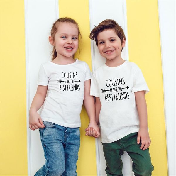 cousins make the friends kids fashion boy girl t shirt party clothes funny tees childre wear drop ship, Blue
cousins make the friends kids fashion boy girl t shirt party clothes funny tees childre wear drop ship, Blue