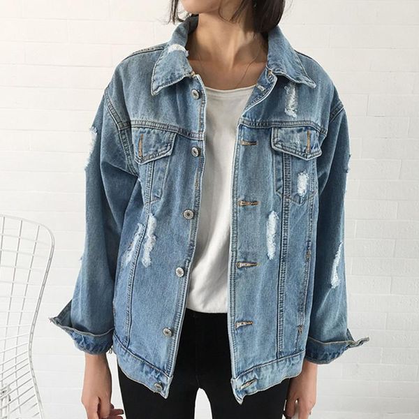 women's jackets basic coat denim jacket women winter for jeans female korean loose casual style outerwear, Black;brown
women's jackets basic coat denim jacket women winter for jeans female korean loose casual style outerwear, Black;brown