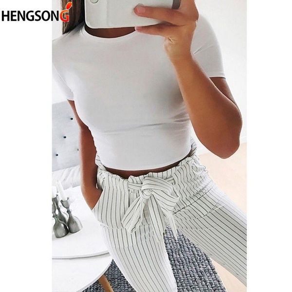 women's t-shirt summer women fashion crop shirt solid color o-neck short sleeve casual tees basic black white
women's t-shirt summer women fashion crop shirt solid color o-neck short sleeve casual tees basic black white