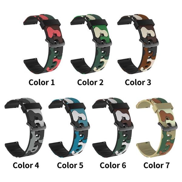 watch bands for garmin active bracelet sport camouflage silicone strap vivoactive 4 3 venu sq watchbands, Black;brown
watch bands for garmin active bracelet sport camouflage silicone strap vivoactive 4 3 venu sq watchbands, Black;brown