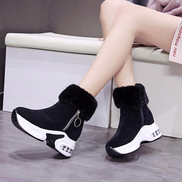women's snow boots, real leather boots with hidden heel, warm plush shoes, winter fur in 2021, Black
women's snow boots, real leather boots with hidden heel, warm plush shoes, winter fur in 2021, Black