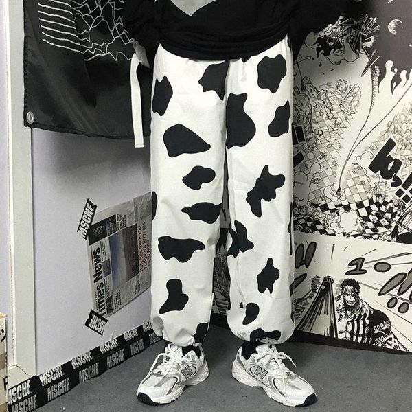 women's pants & capris cute milk print gothic harajuku punk japan loose autumn cows trousers fashion funny straight hip hop women, Black;white
women's pants & capris cute milk print gothic harajuku punk japan loose autumn cows trousers fashion funny straight hip hop women, Black;white
