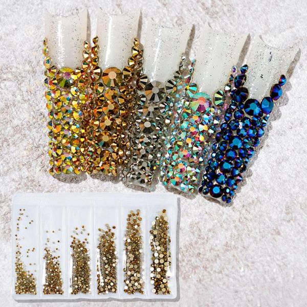 nail art decorations 1 pack colorful flat-back ab crystal rhinestones 3d diamond gems stones for manicure design mixed size, Silver;gold
nail art decorations 1 pack colorful flat-back ab crystal rhinestones 3d diamond gems stones for manicure design mixed size, Silver;gold