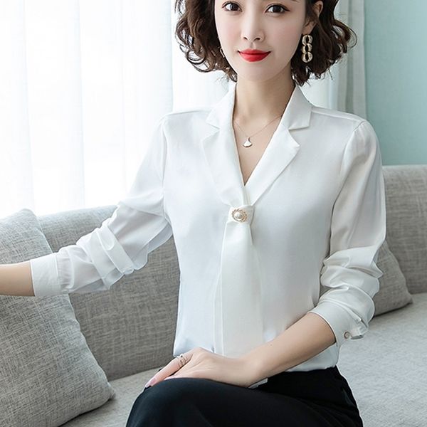 imitation silk fashion clothing women blusas plus size 3xl solid color long-sleeved v neck satin blouses shirt 126f 210420, White
imitation silk fashion clothing women blusas plus size 3xl solid color long-sleeved v neck satin blouses shirt 126f 210420, White
