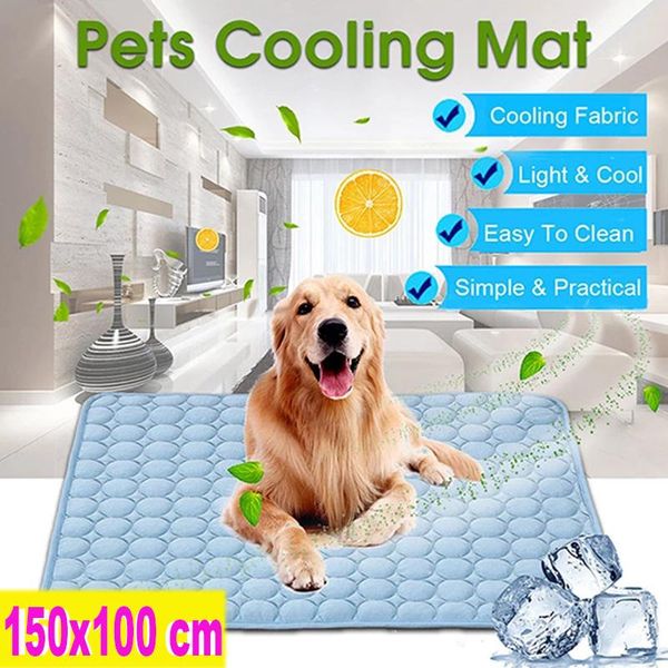 dog mat cooling summer pad for dogs cat blanket sofa breathable pet bed washable small medium large car kennels & pens
dog mat cooling summer pad for dogs cat blanket sofa breathable pet bed washable small medium large car kennels & pens