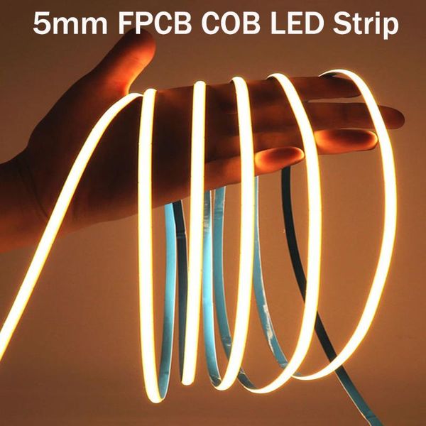 strips 5mm super thin cob led strip light 384leds soft flexible ribbon tape dc12v 24v bar for decor lighting 3000k 4000k 6000k
strips 5mm super thin cob led strip light 384leds soft flexible ribbon tape dc12v 24v bar for decor lighting 3000k 4000k 6000k