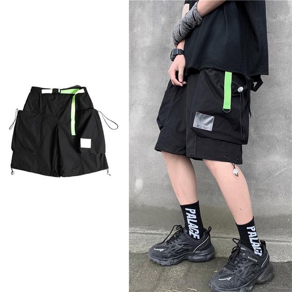 men's shorts 2021 men cargo streetwear casual hip hop loose short pants summer knee length male funny harajuku ribbon, White;black
men's shorts 2021 men cargo streetwear casual hip hop loose short pants summer knee length male funny harajuku ribbon, White;black
