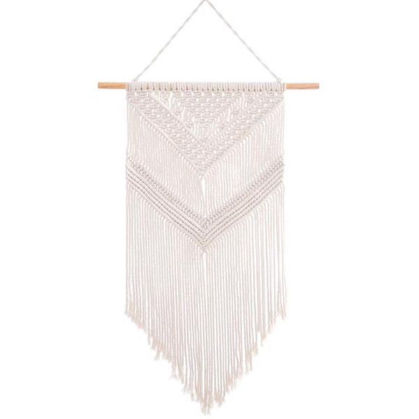 tapestries macrame woven wall hanging boho chic bohemian room geometric tapestry art beautiful dorm decoration - 80cm
tapestries macrame woven wall hanging boho chic bohemian room geometric tapestry art beautiful dorm decoration - 80cm