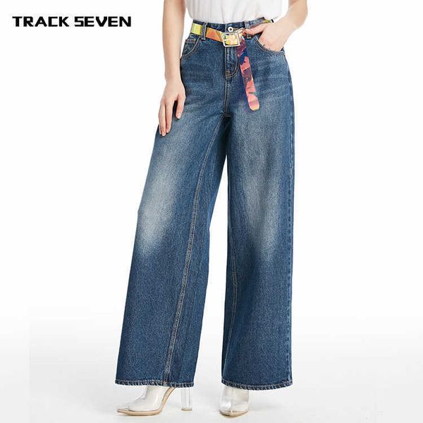 fashion jeans trackseven autumn loose and comfortable ground white wide leg women's versatile casual pants, Blue
fashion jeans trackseven autumn loose and comfortable ground white wide leg women's versatile casual pants, Blue