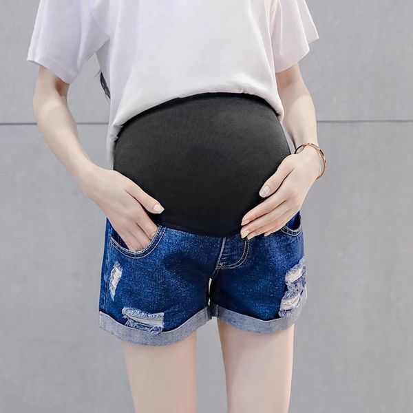 maternity bottoms summer shorts belly care jeans pants for pregnant women cotton denim clothing pregnancy elastic abdominal trousers, White
maternity bottoms summer shorts belly care jeans pants for pregnant women cotton denim clothing pregnancy elastic abdominal trousers, White
