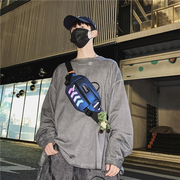 fashion brand personality waterproof men chest bag street messenger female waist saszetka na biodra fanny pack bags
fashion brand personality waterproof men chest bag street messenger female waist saszetka na biodra fanny pack bags