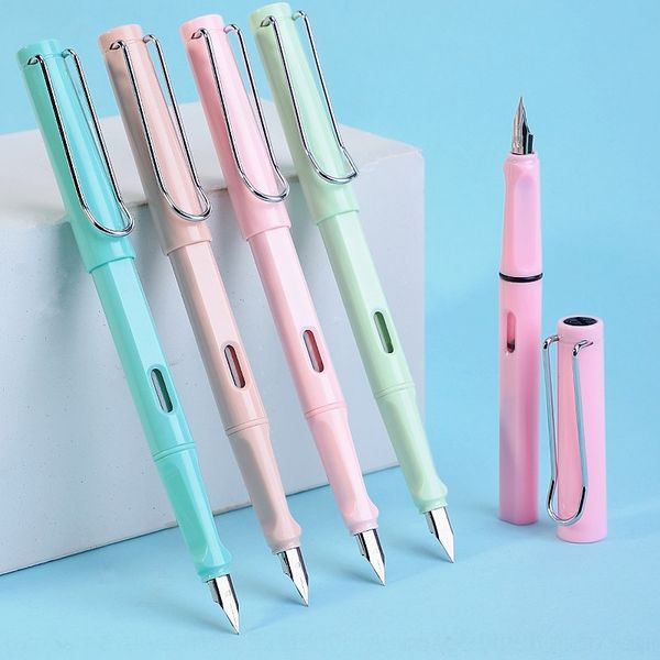8ygs student's pupil's colorful fountain pens and upright posture artifact gift replaceable ink bag student's pen pupil'
8ygs student's pupil's colorful fountain pens and upright posture artifact gift replaceable ink bag student's pen pupil'