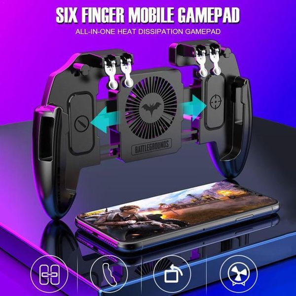 game controllers & joysticks yiwa m10 six finger mobile gamepad controller for memo phone joystick with heat dissipation function
game controllers & joysticks yiwa m10 six finger mobile gamepad controller for memo phone joystick with heat dissipation function