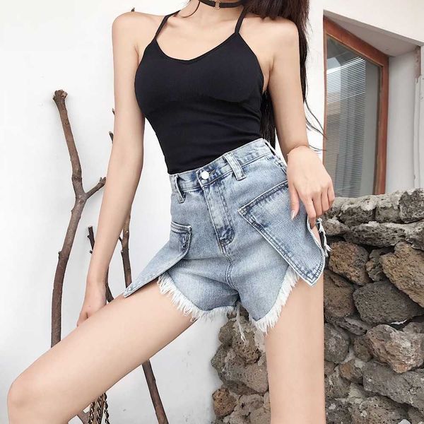 summer womens high waist ladies casual denim shorts feminino fashion tassels button bodycon short jeans femme streetwear 210601, White;black
summer womens high waist ladies casual denim shorts feminino fashion tassels button bodycon short jeans femme streetwear 210601, White;black