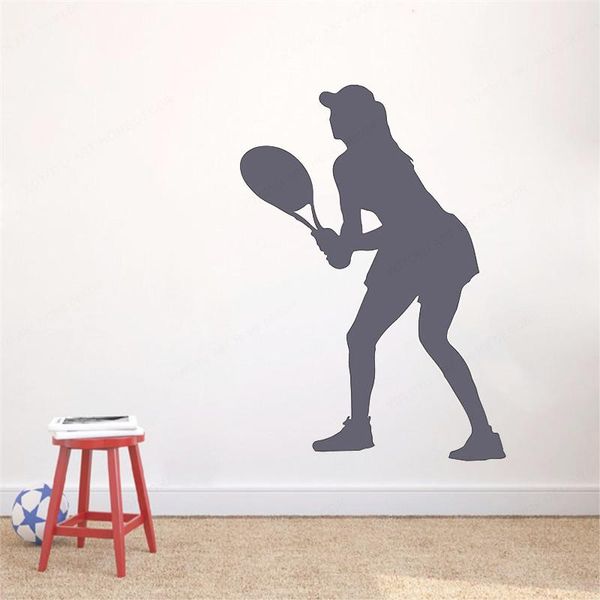wall stickers tennis player decal female sports silhouette art girls bedroom stadium interior decoration mural hl228
wall stickers tennis player decal female sports silhouette art girls bedroom stadium interior decoration mural hl228