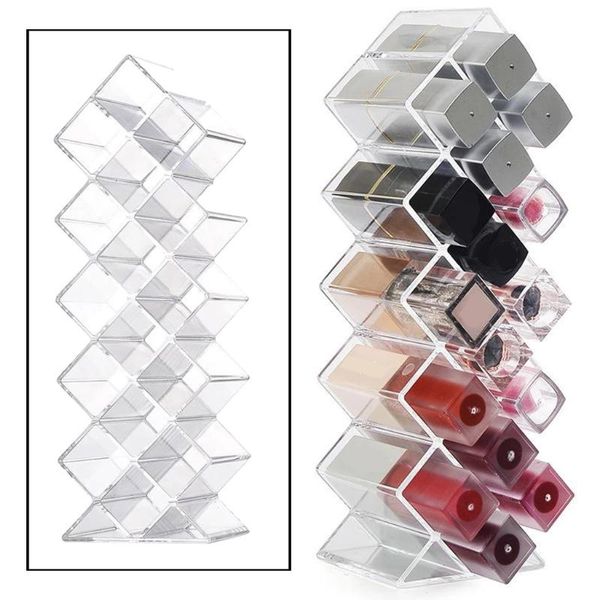 hooks & rails 16 grid acrylic make up storage holder makeup organizer box cosmetic lipstick jewelry case display stand
hooks & rails 16 grid acrylic make up storage holder makeup organizer box cosmetic lipstick jewelry case display stand