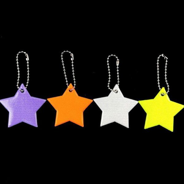 keychains child safety reflector key ring star ultra reflective gear keychain bag clothing, Silver
keychains child safety reflector key ring star ultra reflective gear keychain bag clothing, Silver