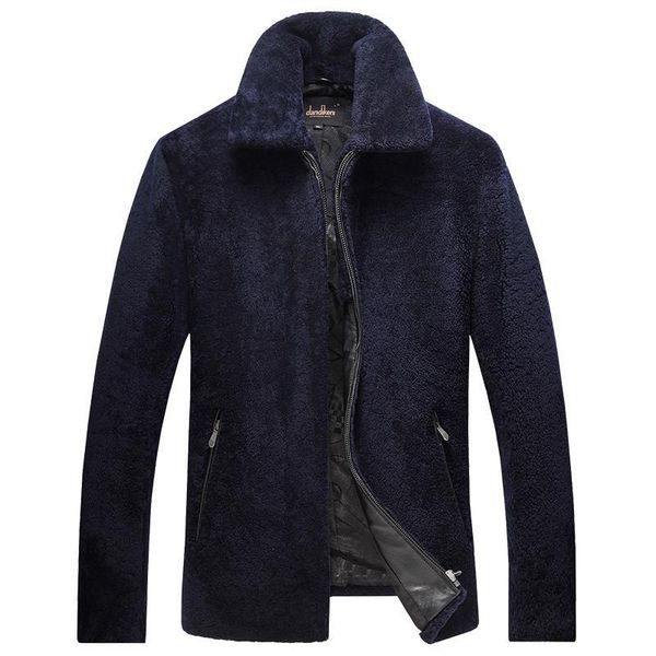 men's leather & faux men real sheep shearling nature fur wool coat winter jacket middle-aged jackets 312 kj796 5a7w, Black
men's leather & faux men real sheep shearling nature fur wool coat winter jacket middle-aged jackets 312 kj796 5a7w, Black