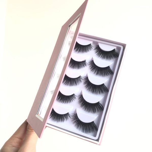 false eyelashes wholesale 5 pairs/pack 3d mink lashes party eyelash full strip custom box makeup
false eyelashes wholesale 5 pairs/pack 3d mink lashes party eyelash full strip custom box makeup