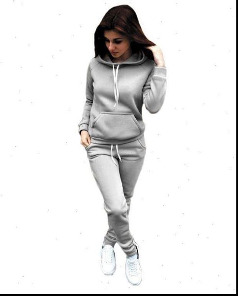blacklessolid color sets zipper women tracksuits wear lounge suit sport set pants 2 pieces sweatshirts tracksuit, Gray
blacklessolid color sets zipper women tracksuits wear lounge suit sport set pants 2 pieces sweatshirts tracksuit, Gray