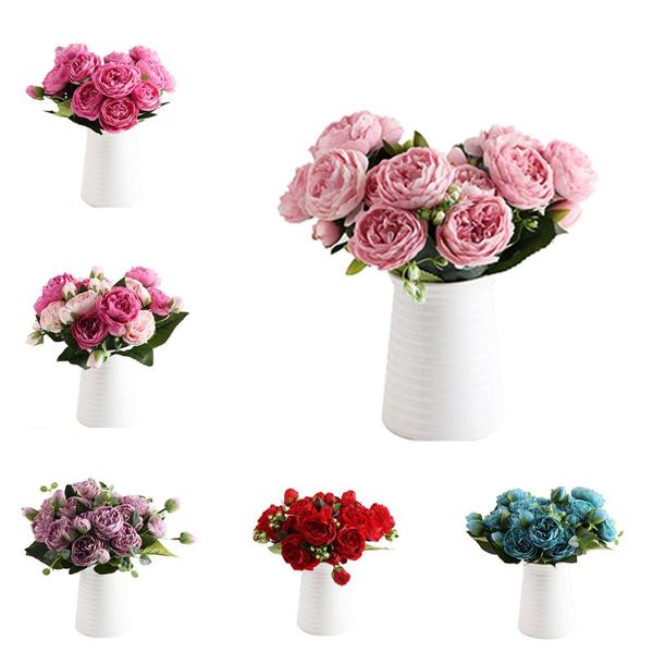 heads beautiful rose artificial silk flowers small bouquet flores home party spring wedding decoration supplies fake flower decorative & wre
heads beautiful rose artificial silk flowers small bouquet flores home party spring wedding decoration supplies fake flower decorative & wre