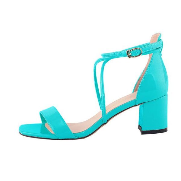 patent leather sandals women high heels summer wedding ankle strap shoes female white blue red nlk-c0182, Black
patent leather sandals women high heels summer wedding ankle strap shoes female white blue red nlk-c0182, Black