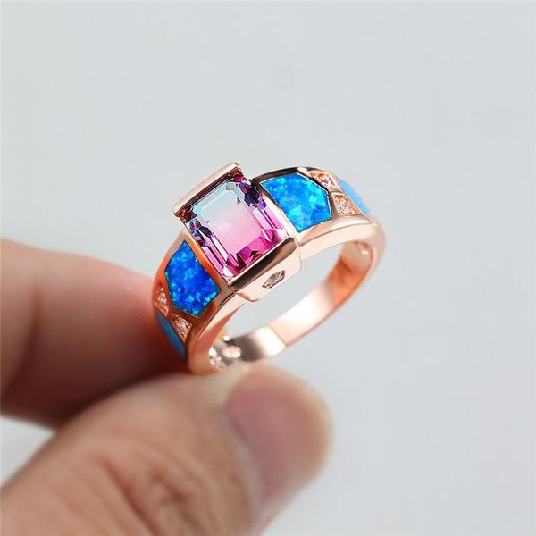 wedding rings vintage rose gold blue fire opal ring dainty purple crystal rainbow gradient zircon for women fashion jewelry, Slivery;golden
wedding rings vintage rose gold blue fire opal ring dainty purple crystal rainbow gradient zircon for women fashion jewelry, Slivery;golden