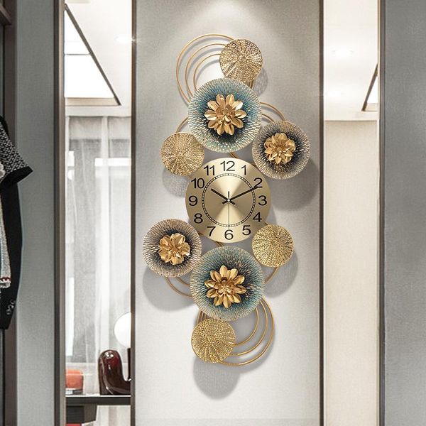 luxury hanging clock living room porch flowers creative bedroom silent home wall mounted atmospheric decore clocks
luxury hanging clock living room porch flowers creative bedroom silent home wall mounted atmospheric decore clocks