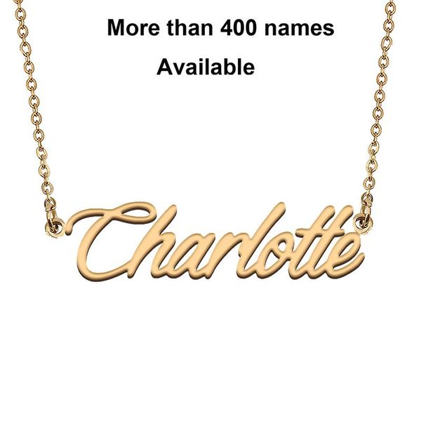 chains cursive initial letters name necklace for charlotte birthday party christmas year graduation wedding valentine day gift, Silver
chains cursive initial letters name necklace for charlotte birthday party christmas year graduation wedding valentine day gift, Silver