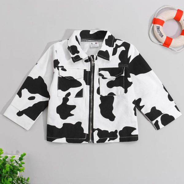 jackets spring autumn children cow print coat loose fit long sleeve lapel neck zip-up with pockets, Blue;gray
jackets spring autumn children cow print coat loose fit long sleeve lapel neck zip-up with pockets, Blue;gray
