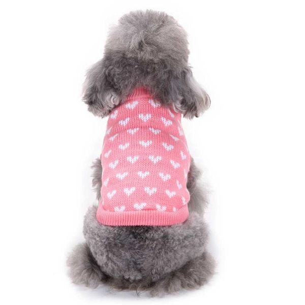 pink heart round neck small pet dog cute clothes puppy sweater for dogs warm cat girl ropa perro apparel
pink heart round neck small pet dog cute clothes puppy sweater for dogs warm cat girl ropa perro apparel