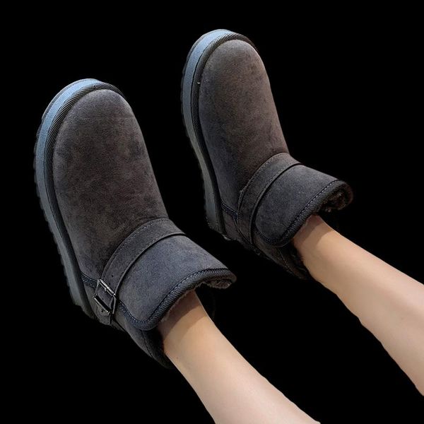 boots women 2021 winter with platform shoes snow botas de mujer waterproof low heels ankle female, Black
boots women 2021 winter with platform shoes snow botas de mujer waterproof low heels ankle female, Black