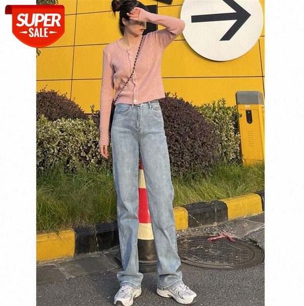 high-waisted, straight-leg, tall and thin, cool light blue mopping jeans, women's thin trousers, factory direct supply #b78y, Black;gray
high-waisted, straight-leg, tall and thin, cool light blue mopping jeans, women's thin trousers, factory direct supply #b78y, Black;gray
