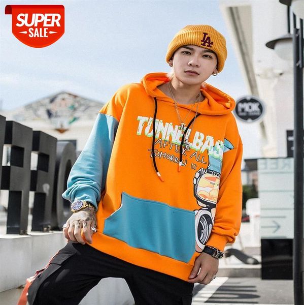 original national tide high street hip-hop graffiti printed t-shirt loose anime print hooded sweater #ew2j, Black
original national tide high street hip-hop graffiti printed t-shirt loose anime print hooded sweater #ew2j, Black