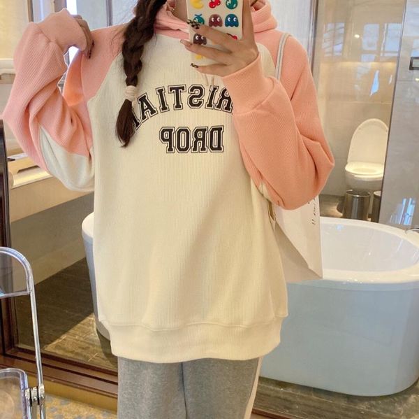 women's hoodies & sweatshirts winter thicken basic ultra soft loose letter printing fleece casual hooded sweatshirt students, Black
women's hoodies & sweatshirts winter thicken basic ultra soft loose letter printing fleece casual hooded sweatshirt students, Black