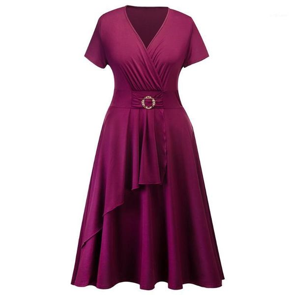 casual dresses european and american large size v-neck hardware rhinestone inlaid solid color piecing short-sleeved ruffle dress for women, Black;gray
casual dresses european and american large size v-neck hardware rhinestone inlaid solid color piecing short-sleeved ruffle dress for women, Black;gray