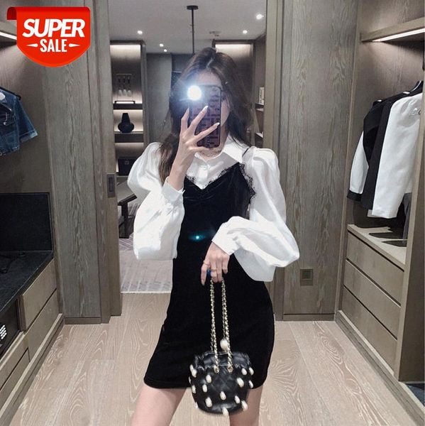 two-piece suit female western style fashion temperament shirt suspender skirt set can be issued on behalf of #zi4h, White;black
two-piece suit female western style fashion temperament shirt suspender skirt set can be issued on behalf of #zi4h, White;black