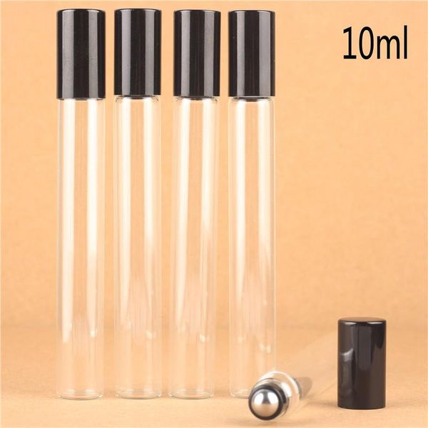 storage bottles & jars 50pcs 10ml black/gold cap empty clear glass essential oil / perfume refillable roll on bottle with stainless steel ro
storage bottles & jars 50pcs 10ml black/gold cap empty clear glass essential oil / perfume refillable roll on bottle with stainless steel ro