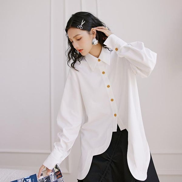 women's blouses & shirts spring women outwear 2021 korean version small starfish white french shirt design sense of casual loose female
women's blouses & shirts spring women outwear 2021 korean version small starfish white french shirt design sense of casual loose female